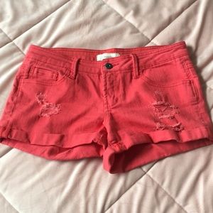 Forever 21 red shorts